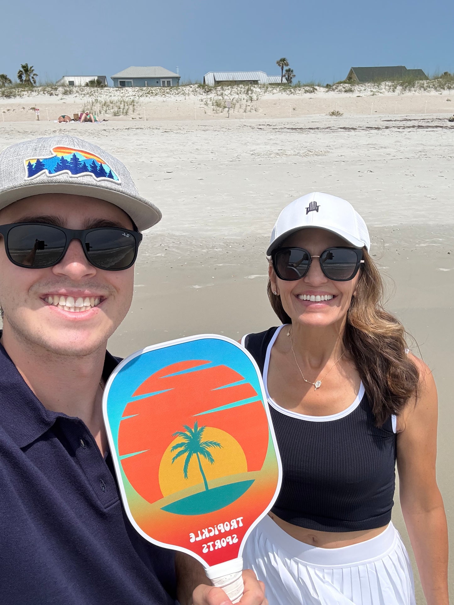 Palm Paradise Pickleball Paddle Set