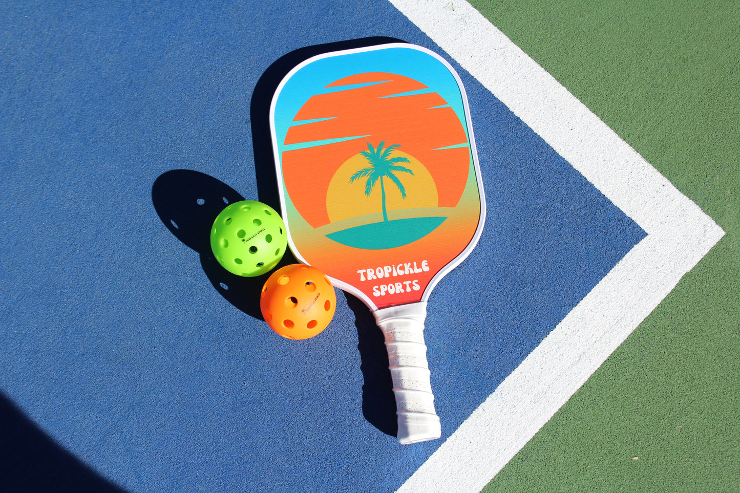 Palm Paradise Pickleball Paddle Set